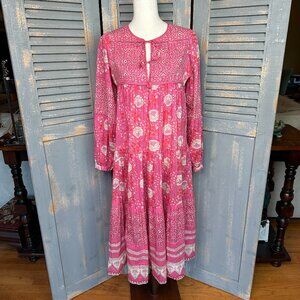 Matta Yamini Booj Dress Pink Sz M